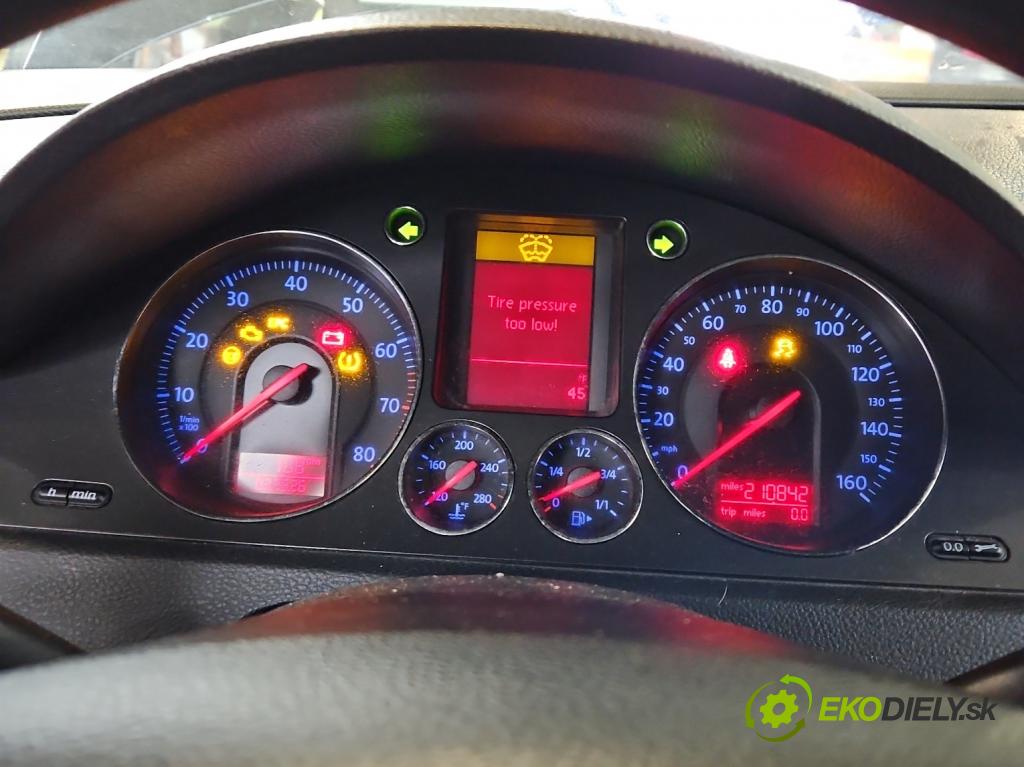 Vw Passat B6 2005-2010 2.0 TSI 200 HP manual 147 kW 1984 cm3 4- prístrojovka/ budíky A2C53145550 (Prístrojová doska)