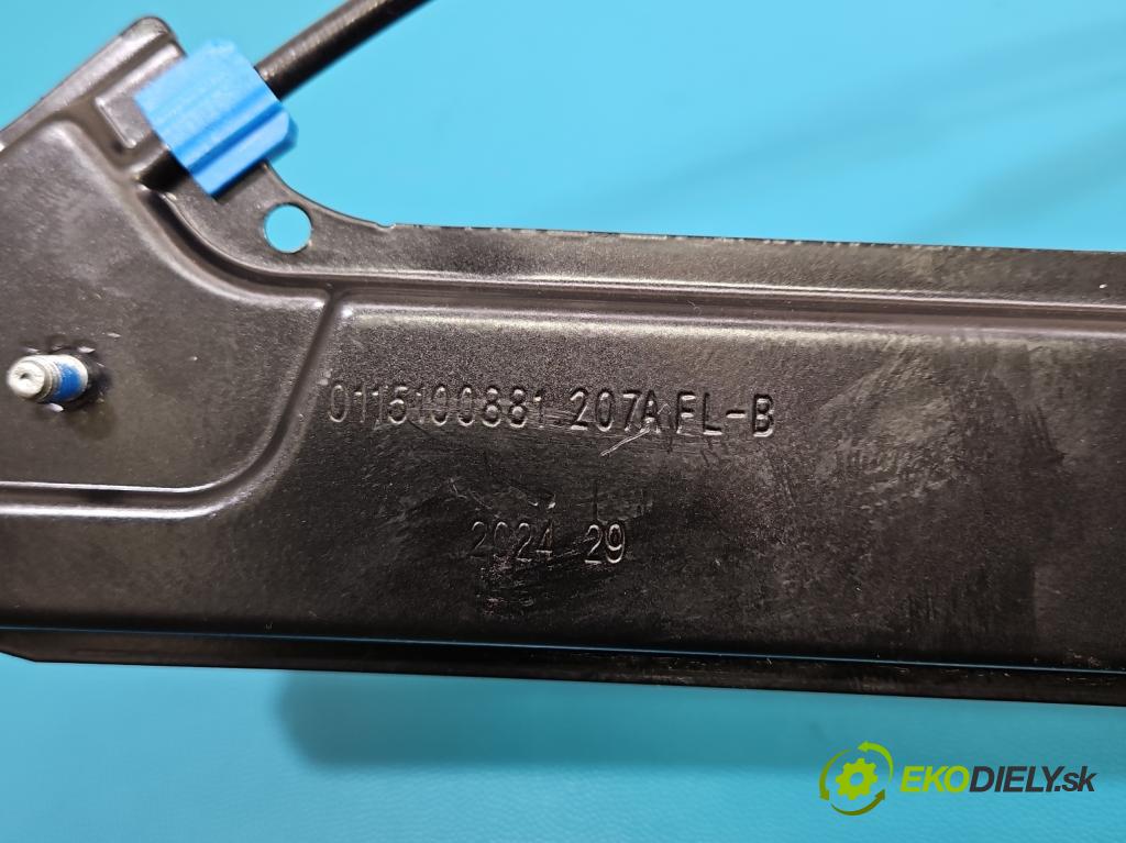 MG MG3  24- 1.5 16V 116 HP manual 85 kW 1495 cm3 5- mechanizmus okna predné ľavý ED-72072-01