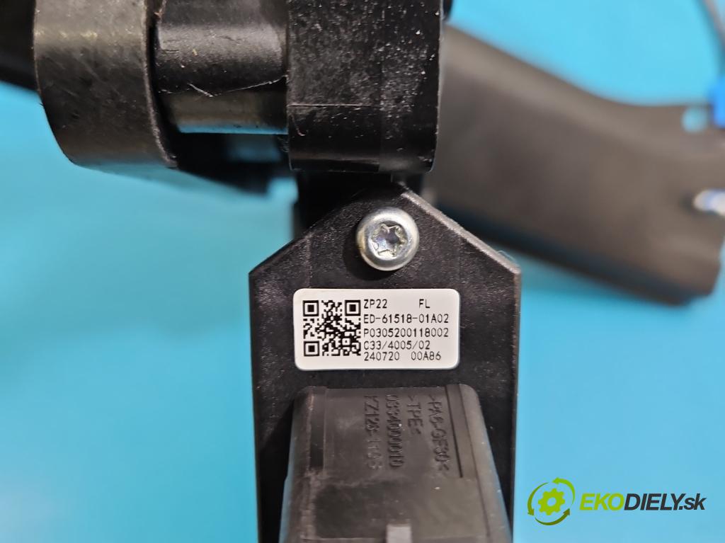 MG MG3  24- 1.5 16V 116 HP manual 85 kW 1495 cm3 5- mechanizmus okna predné ľavý ED-72072-01