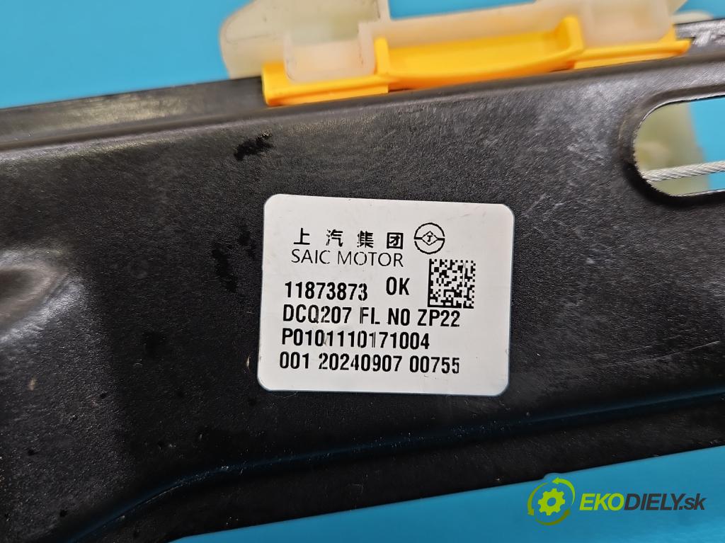 MG MG3  24- 1.5 16V 116 HP manual 85 kW 1495 cm3 5- mechanizmus okna predné ľavý ED-72072-01