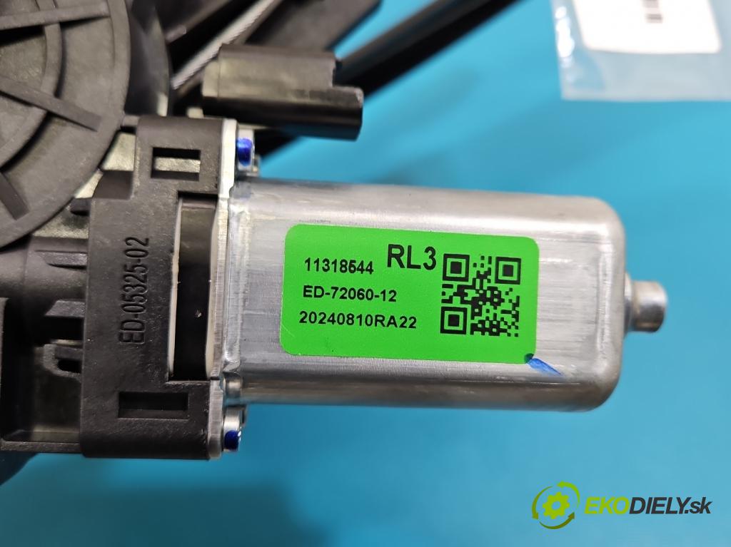 MG MG3  24- 1.5 16V 116 HP manual 85 kW 1495 cm3 5- mechanizmus okna zadné ľavý 11198395