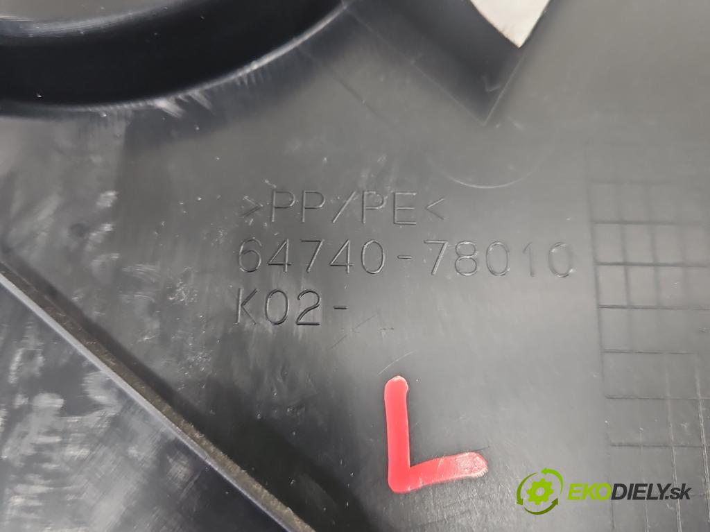 Lexus NX I 2014-2021 2.5 16V 155 HP automatic 114 kW 2494 cm3 5- Čalounictví: kufra: ľavé 64740-78010