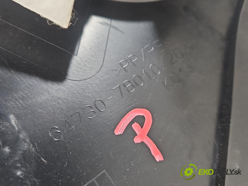 Lexus NX I 2014-2021 2.5 16V 155 HP automatic 114 kW 2494 cm3 5- Čalounictví: kufra: pravé 64730-78010