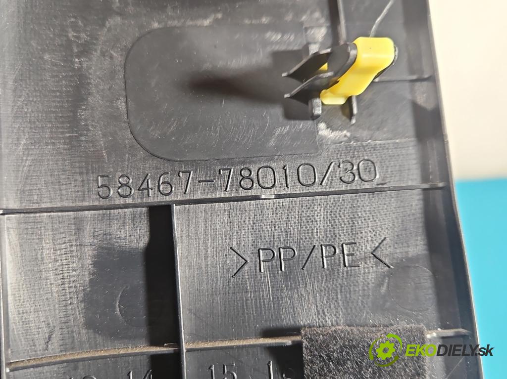 Lexus NX I 2014-2021 2.5 16V 155 HP automatic 114 kW 2494 cm3 5- kryt plast 58467-78010