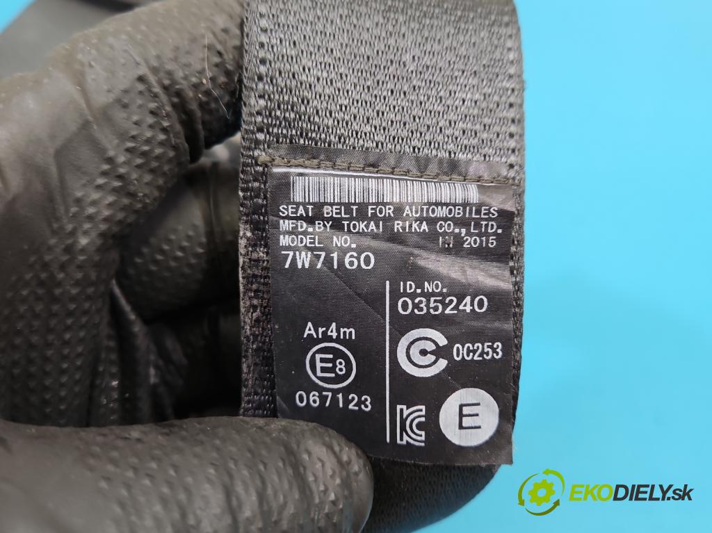 Lexus NX I 2014-2021 2.5 16V 155 HP automatic 114 kW 2494 cm3 5- pas bezpečnosť: zadné pravý 7W7160