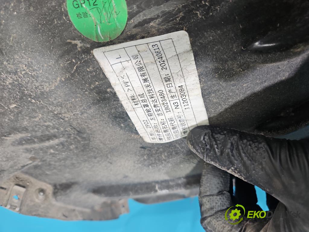 MG MG3  24- 1.5 16V 116 HP manual 85 kW 1495 cm3 5- Blatník: predné ľavé 18023480