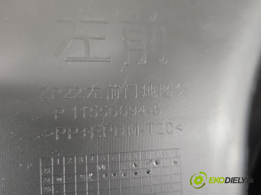 MG MG3  24- 1.5 16V 116 HP manual 85 kW 1495 cm3 5- Čalounictví: dvere predné ľavé 11556694