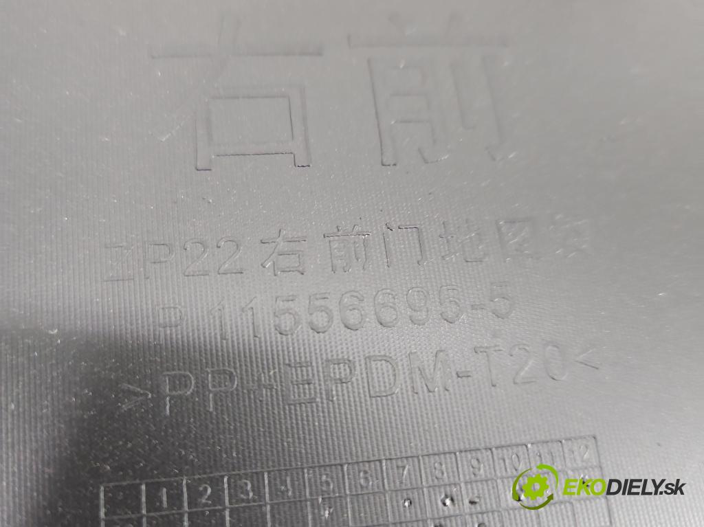 MG MG3  24- 1.5 16V 116 HP manual 85 kW 1495 cm3 5- Čalounictví: dvere predné pravé 11556695-5