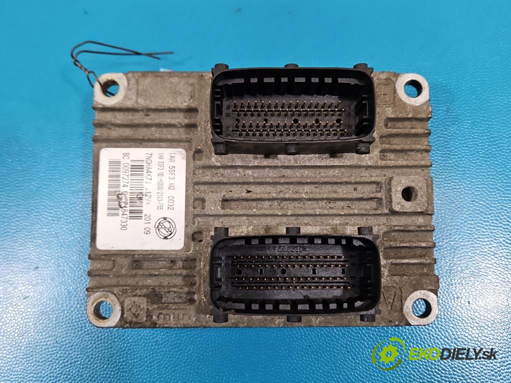 Fiat Punto Grande 1.4 8V 77 HP manual 57 kW 1368 cm3 5- riadiaca jednotka motora IAW 5SF3.M2