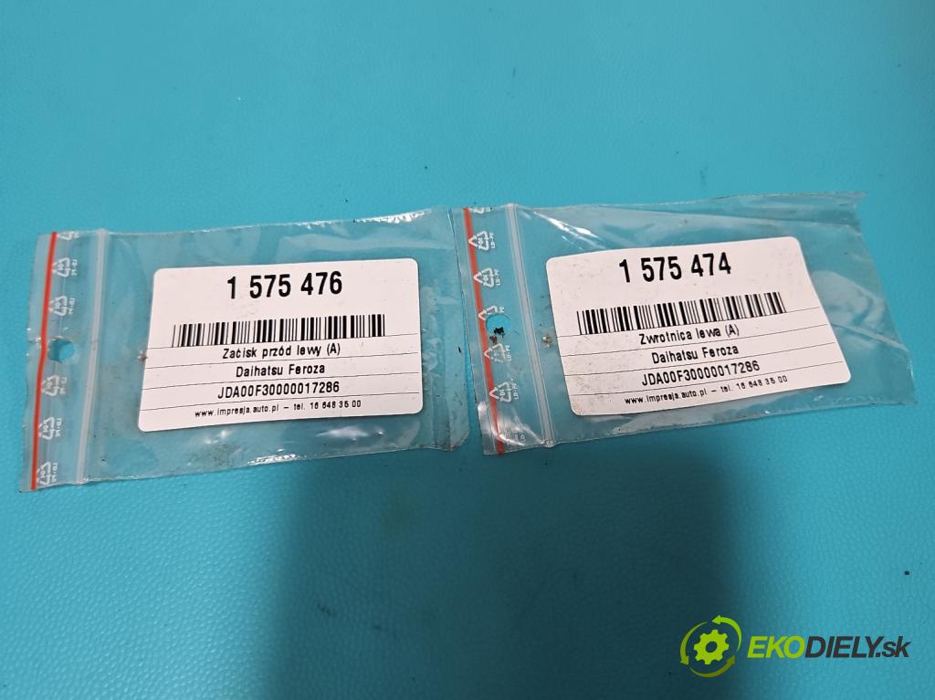 Daihatsu Feroza 1.6 16V 95 HP manual 70 kW 1589 cm3 3- náboj ľavé  (Náboj kolesa)