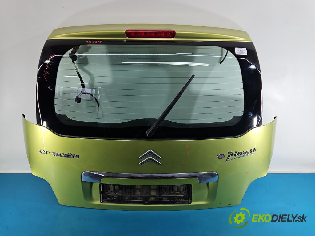 Citroen C3 Picasso 2008-2017 1.6 hdi 109 HP manual 80 kW 1560 cm3 5- zadna kufor  (Kapota zadná (kufor))