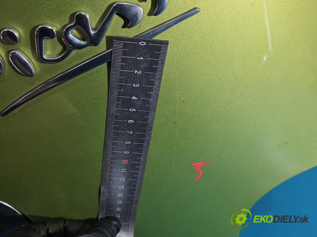 Citroen C3 Picasso 2008-2017 1.6 hdi 109 HP manual 80 kW 1560 cm3 5- zadna kufor  (Kapota zadná (kufor))