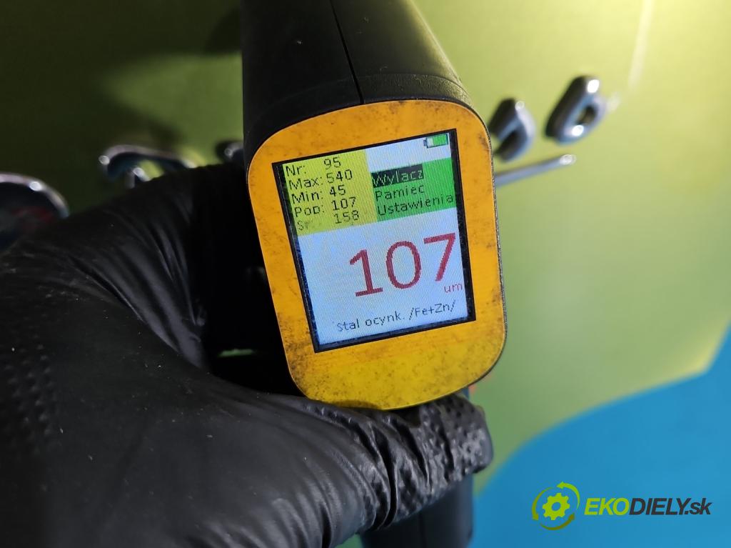 Citroen C3 Picasso 2008-2017 1.6 hdi 109 HP manual 80 kW 1560 cm3 5- zadna kufor  (Kapota zadná (kufor))