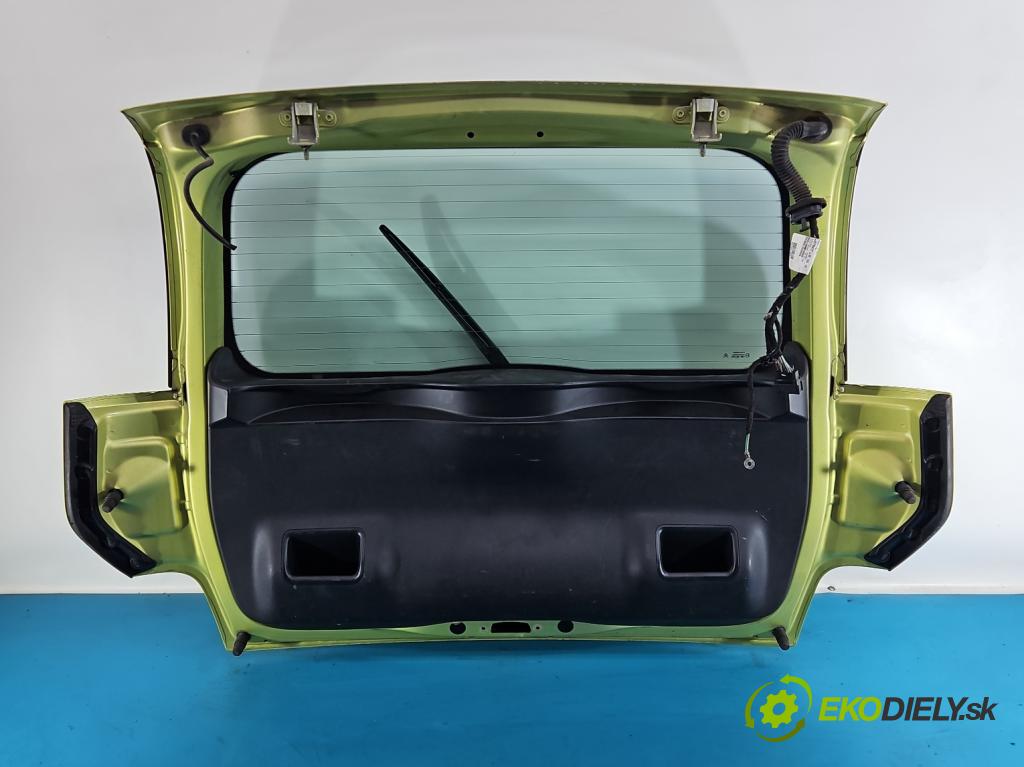 Citroen C3 Picasso 2008-2017 1.6 hdi 109 HP manual 80 kW 1560 cm3 5- zadna kufor  (Kapota zadná (kufor))