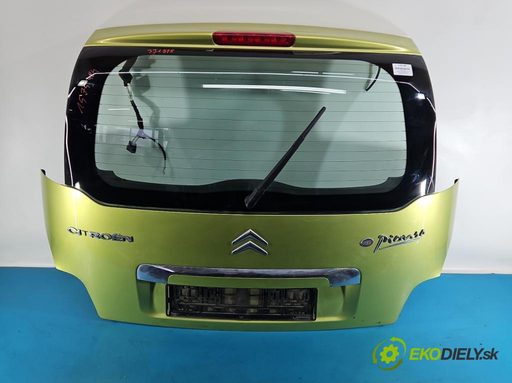 Citroen C3 Picasso 2008-2017 1.6 hdi 109 HP manual 80 kW 1560 cm3 5- zadna kufor  (Kapota zadná (kufor))