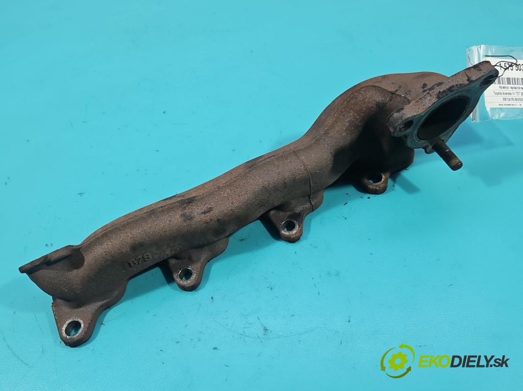 Toyota Avensis III T27 2009-2018 2.2 D4D 150 hp manual 110 kW 2231 cm3 5- potrubí výfuk  (Výfukové potrubí)