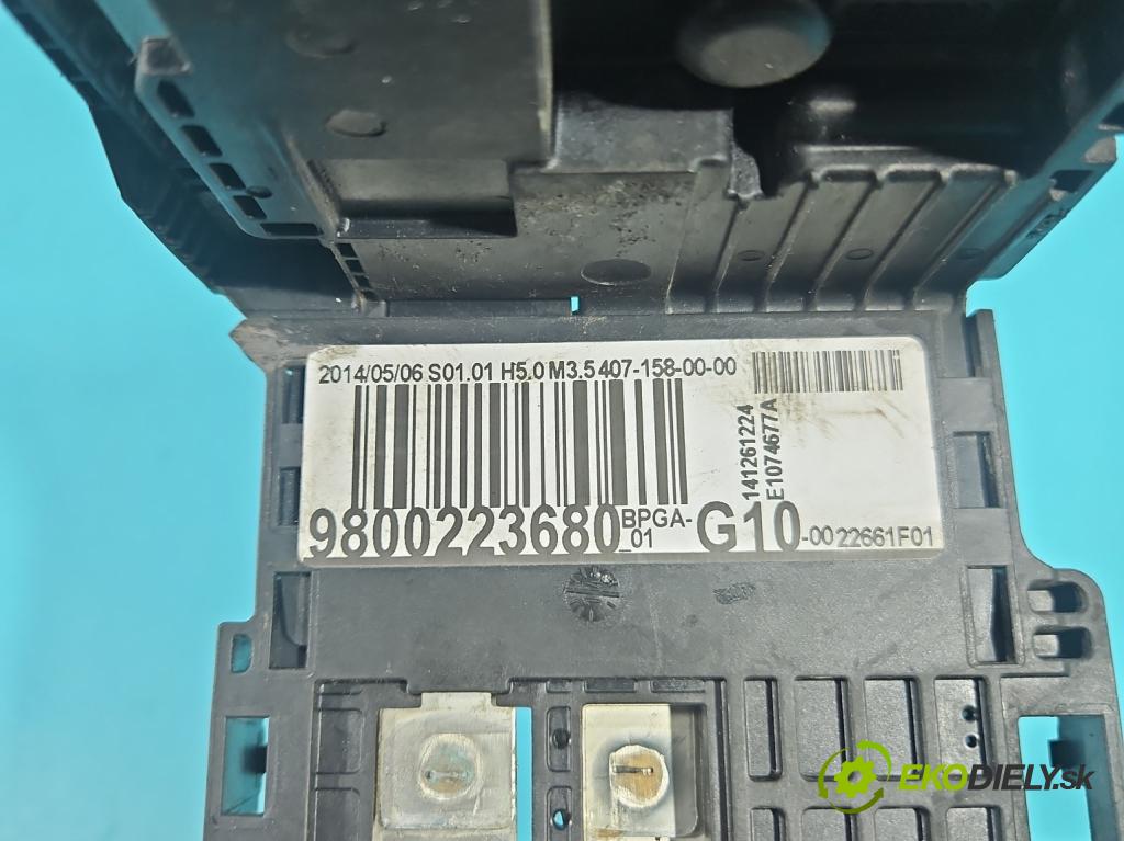 Peugeot 508 I 2010-2018 2.0 hdi 150 hp manual 110 kW 1997 cm3 5- kontakt plusová 9800223680