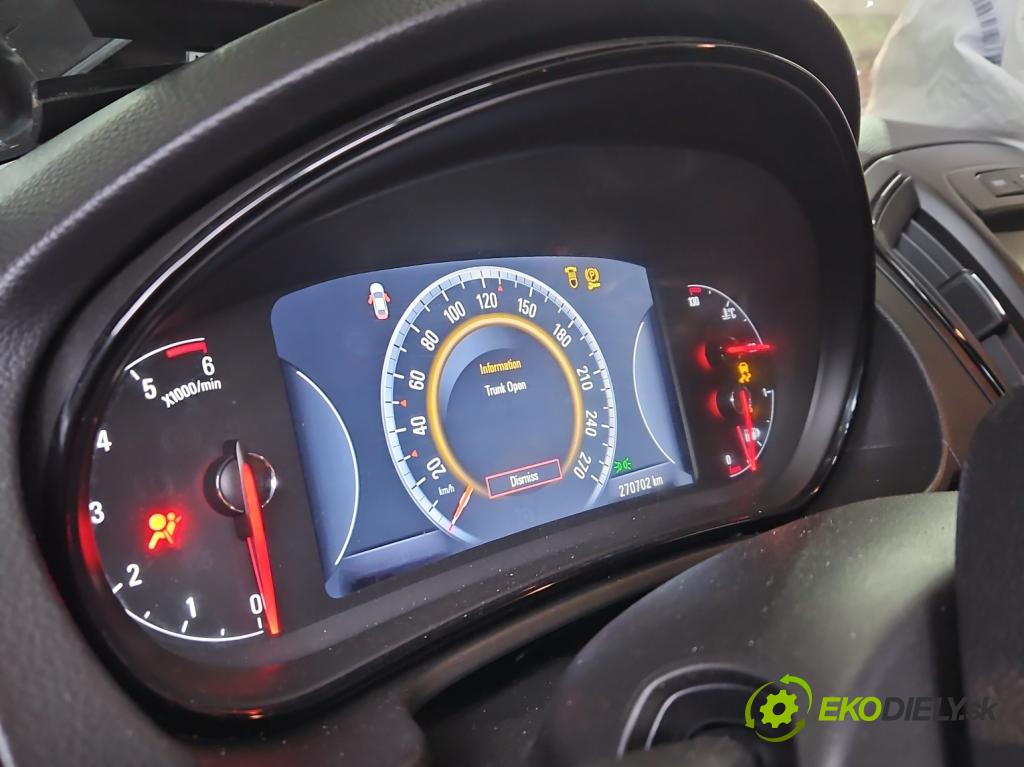 Opel Insignia A 2008-2017 2.0 cdti B20DTH: 170 HP automatic 125 kW 1956 cm3 5- prístrojovka/ budíky 39060822 (Prístrojová doska)