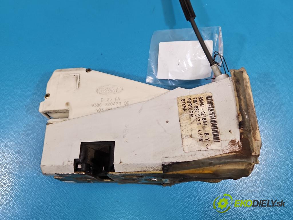 Vw Sharan I 1995-2010 2.0 8V 116 HP manual 85 kW 1984 cm3 5- zámok predné pravý