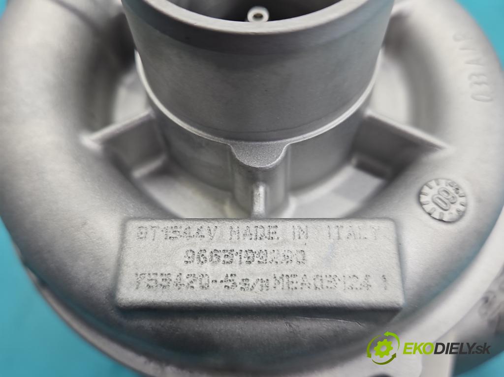 Citroen C3 Picasso 2008-2017 1.6 hdi 109 HP manual 80 kW 1560 cm3 5- turbodúchadlo, turbo repasovaná 753420-5