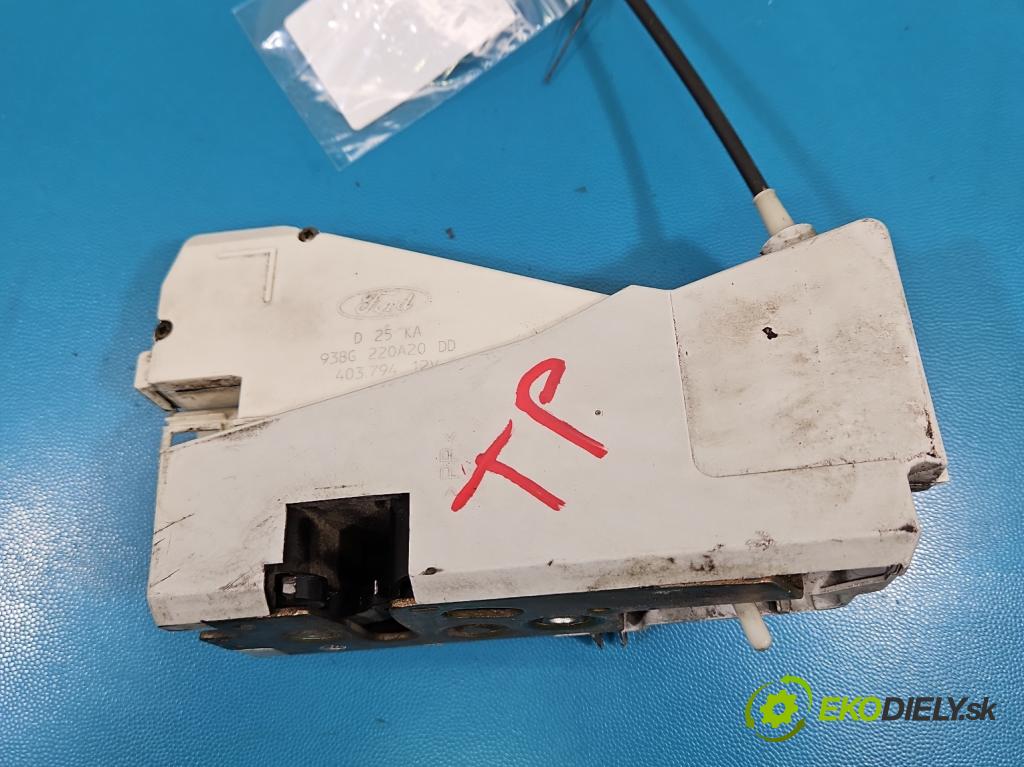 Vw Sharan I 1995-2010 2.0 8V 116 HP manual 85 kW 1984 cm3 5- zámok zadné pravý 93BG-220A20-DD