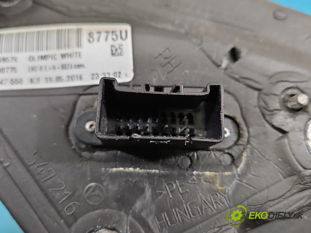 Opel Insignia A 2008-2017 2.0 cdti B20DTH 170 hp automatic 125 kW 1956 cm3 5- zpětné zrcátko pravé 13269576 (Klika dveří ostatní)