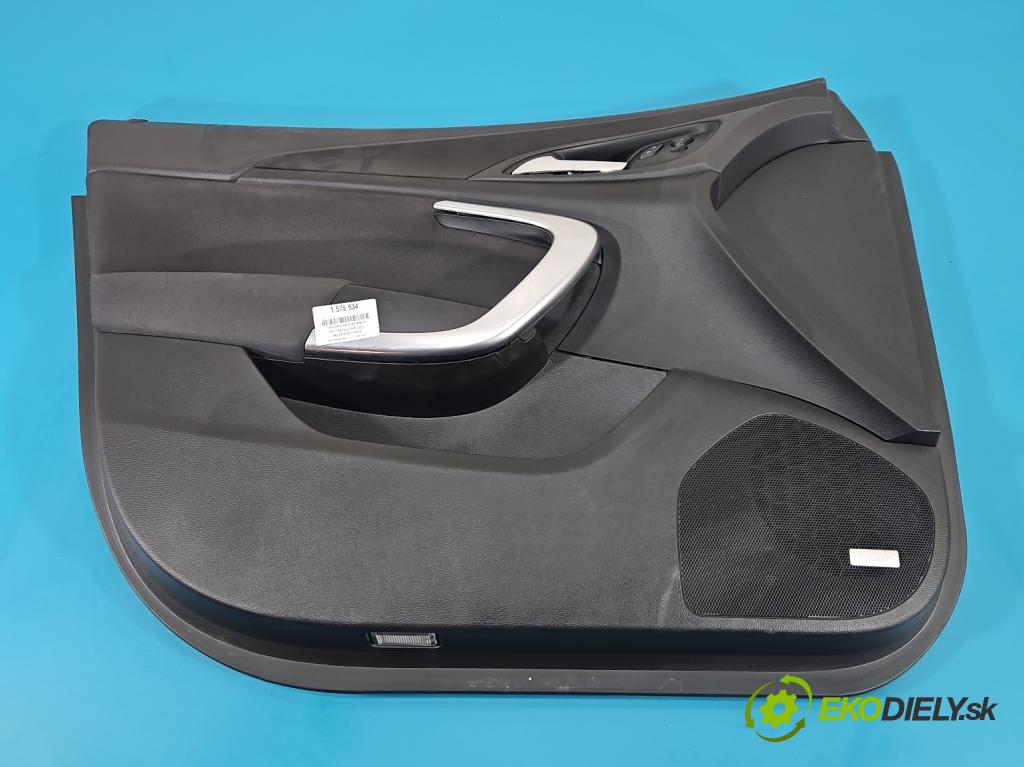 Opel Insignia A 2008-2017 2.0 cdti B20DTH: 170 HP automatic 125 kW 1956 cm3 5- Čalounictví: dvere predné ľavé 