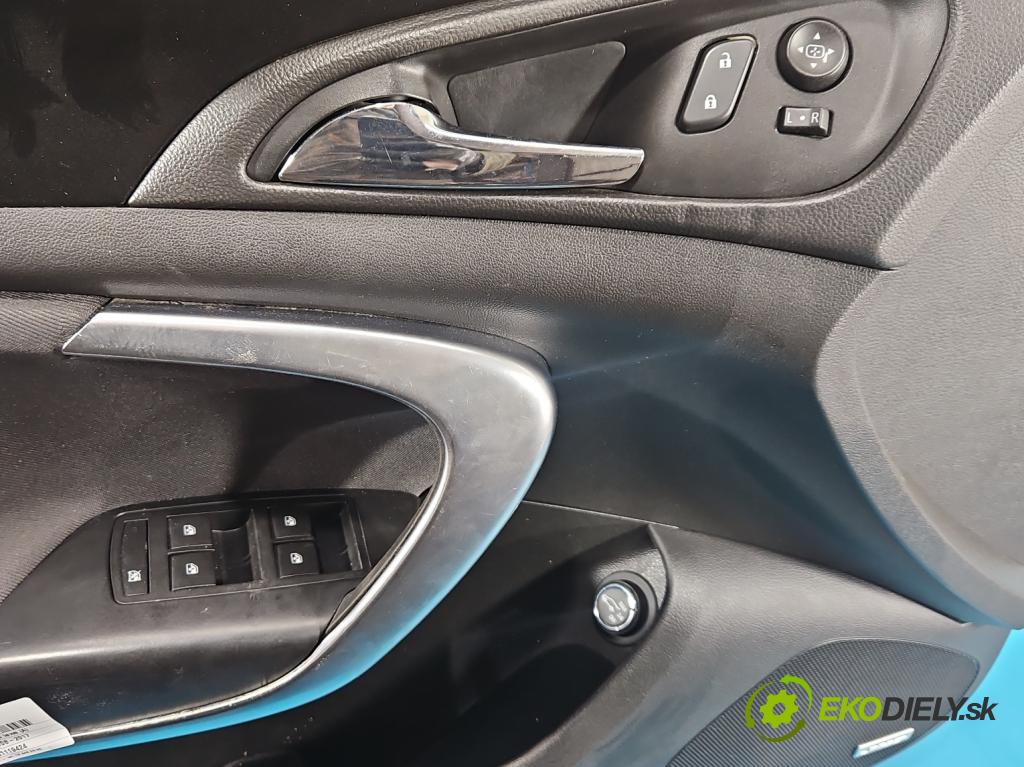 Opel Insignia A 2008-2017 2.0 cdti B20DTH: 170 HP automatic 125 kW 1956 cm3 5- Čalounictví: dvere predné ľavé