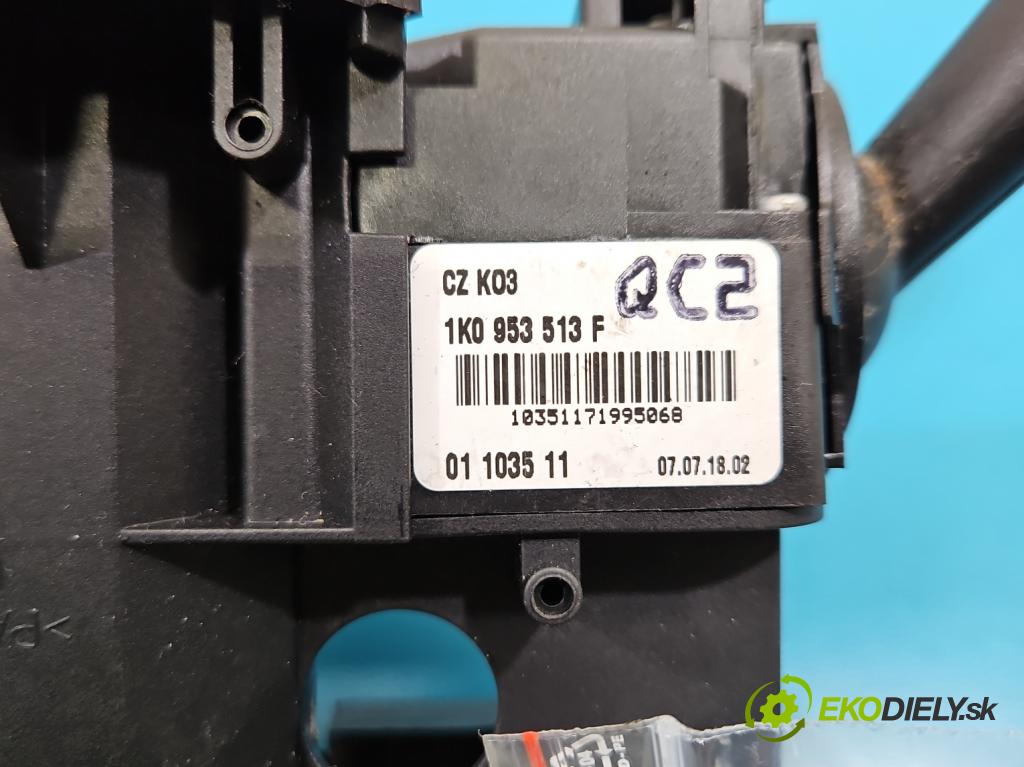 Vw Golf V 2003-2009 1.9 tdi 105 hp manual 77 kW 1896 cm3 5- Přepínač sdružený 1K0953503AP (Páčky pod volantem)