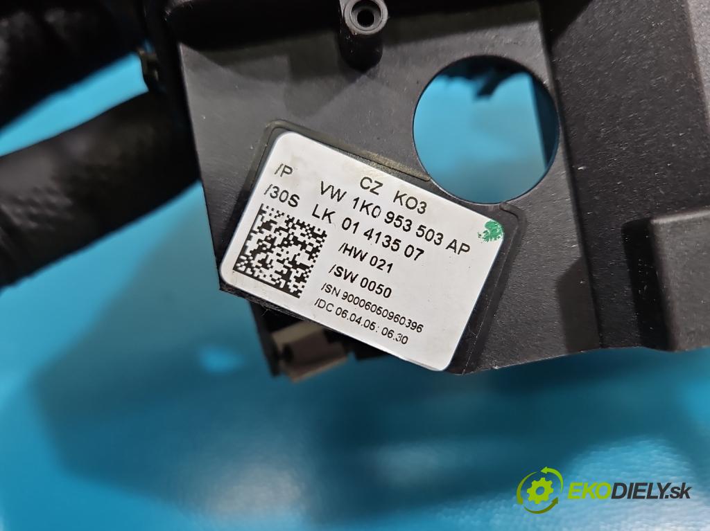 Vw Golf V 2003-2009 1.9 tdi 105 hp manual 77 kW 1896 cm3 5- Přepínač sdružený 1K0953503AP (Páčky pod volantem)