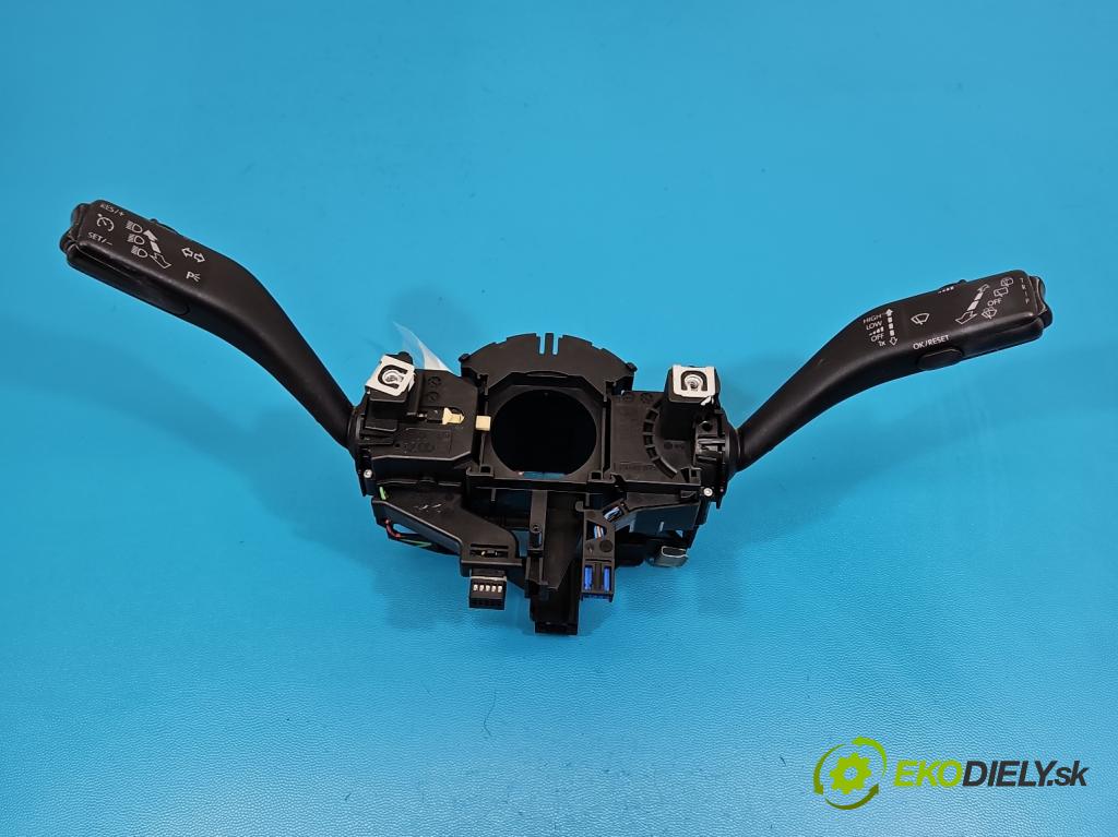 Vw Golf V 2003-2009 1.9 tdi 105 HP manual 77 kW 1896 cm3 5- prepínač komplex: 1K0953503AP (Prepínacie páčky pod volantom)