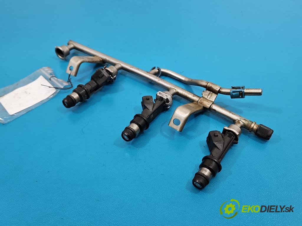 Opel Astra III 2004-2014 1.6 16V 105 hp manual 77 kW 1598 cm3 5- vstřikovač 25343299 (Vstřikovač paliva)