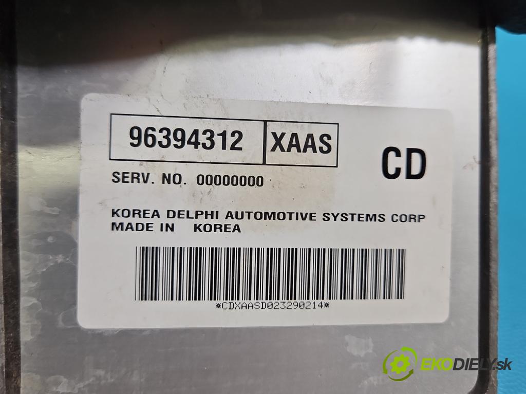 Chevrolet Aveo T200 2003-2008 1.4 8V 83 HP manual 61 kW 1399 cm3 5- riadiaca jednotka motora 96394312