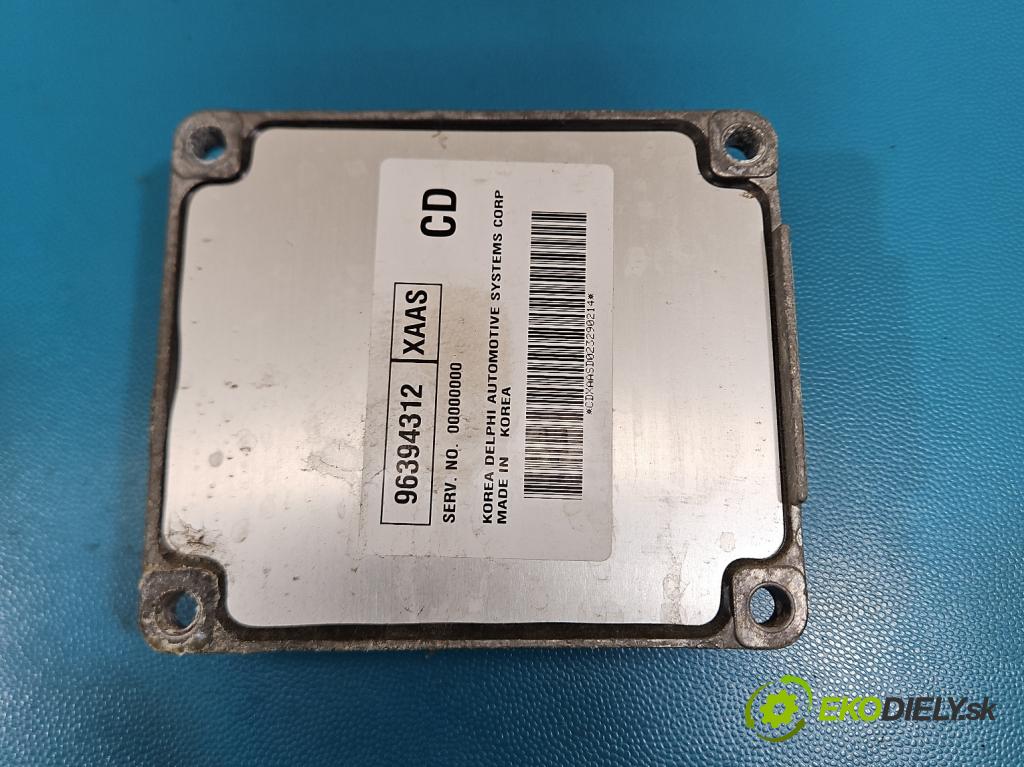 Chevrolet Aveo T200 2003-2008 1.4 8V 83 HP manual 61 kW 1399 cm3 5- riadiaca jednotka motora 96394312