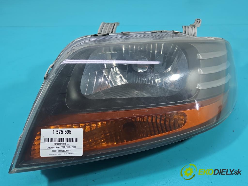 Chevrolet Aveo T200 2003-2008 1.4 8V 83 HP manual 61 kW 1399 cm3 5- Reflektor: ľavý  (Kľučka dverí ostatné)