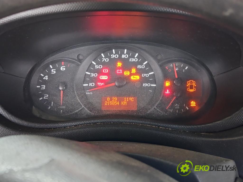Renault Master III 2010-2024 2.3 dci 131 HP manual 96 kW 2299 cm3 5- prístrojovka/ budíky P248101030R (Prístrojová doska)