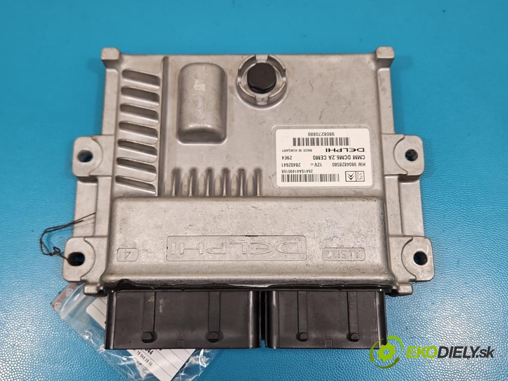 Peugeot 508 I 2010-2018 2.0 hdi 150 HP manual 110 kW 1997 cm3 5- riadiaca jednotka motora 9808270880