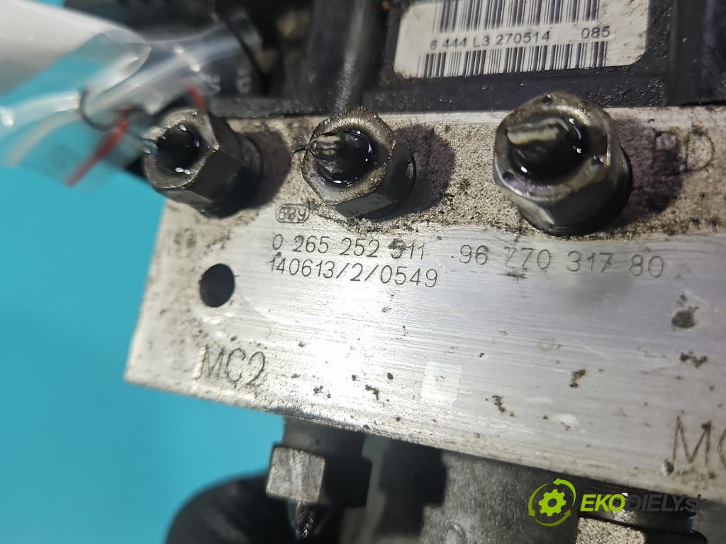 Peugeot 508 I 2010-2018 2.0 hdi 150 hp manual 110 kW 1997 cm3 5- čerpadlo abs 0265952153 (Pumpa ABS)