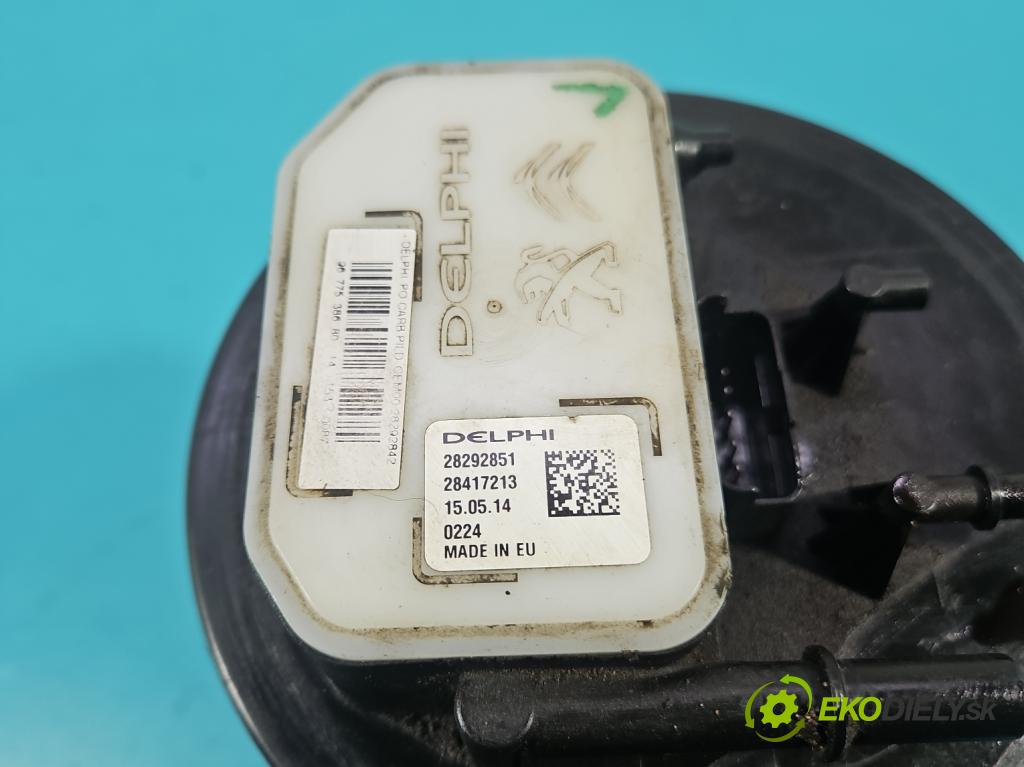 Peugeot 508 I 2010-2018 2.0 hdi 150 HP manual 110 kW 1997 cm3 5- čerpadlo palivo 9677538680