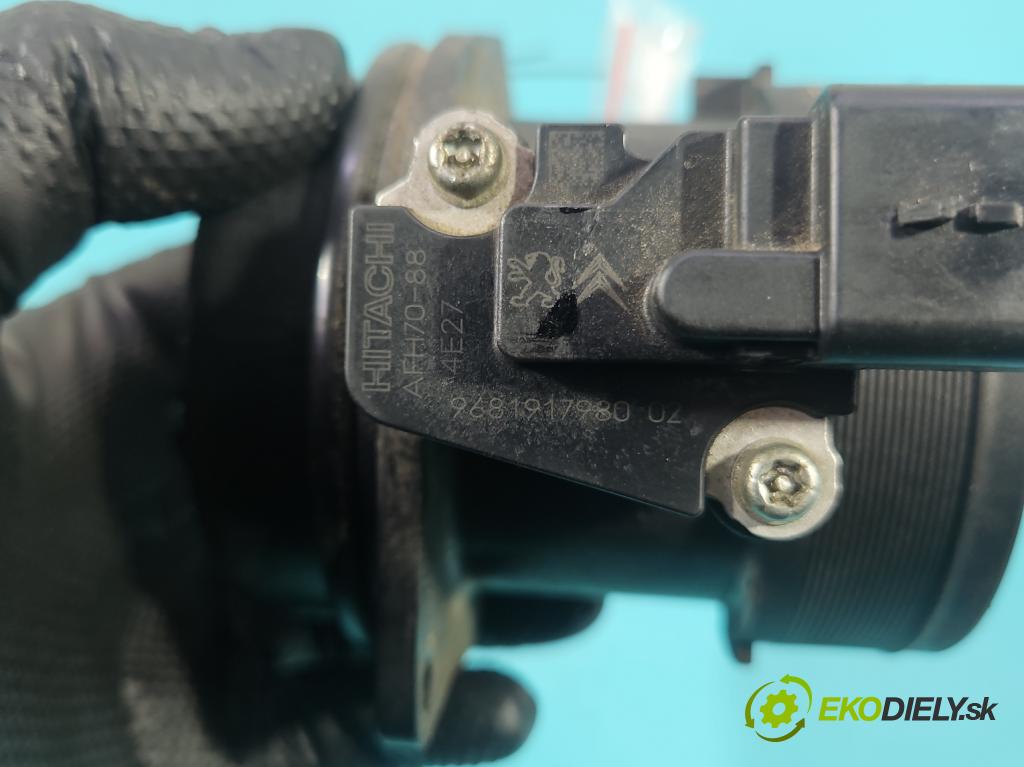 Peugeot 508 I 2010-2018 2.0 hdi 150 HP manual 110 kW 1997 cm3 5- průtokoměr: 9681917980 (Váha vzduchu)