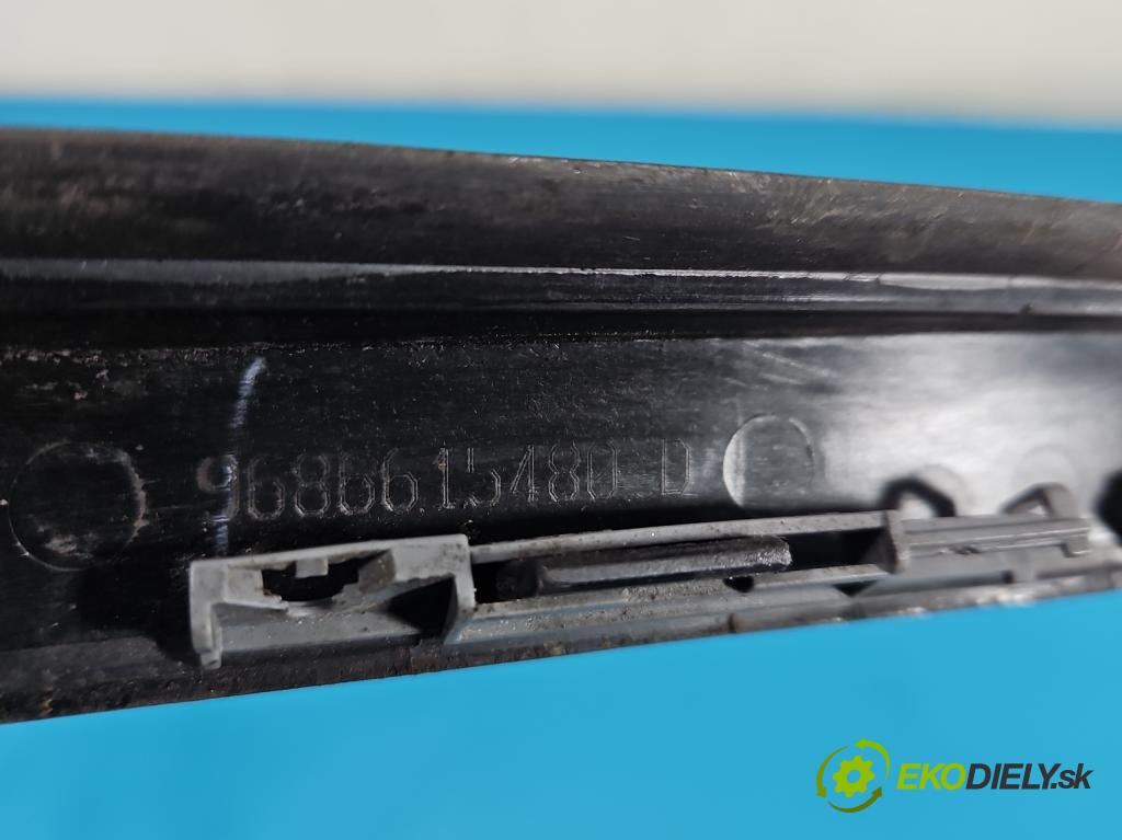 Peugeot 508 I 2010-2018 2.0 hdi 150 HP manual 110 kW 1997 cm3 5- lišta Okna: čelné: pravé 9686615480D