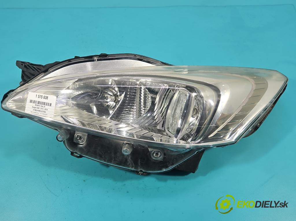 Peugeot 508 I 2010-2018 2.0 hdi 150 HP manual 110 kW 1997 cm3 5- Reflektor: ľavý 9678393180 (Kľučka dverí ostatné)