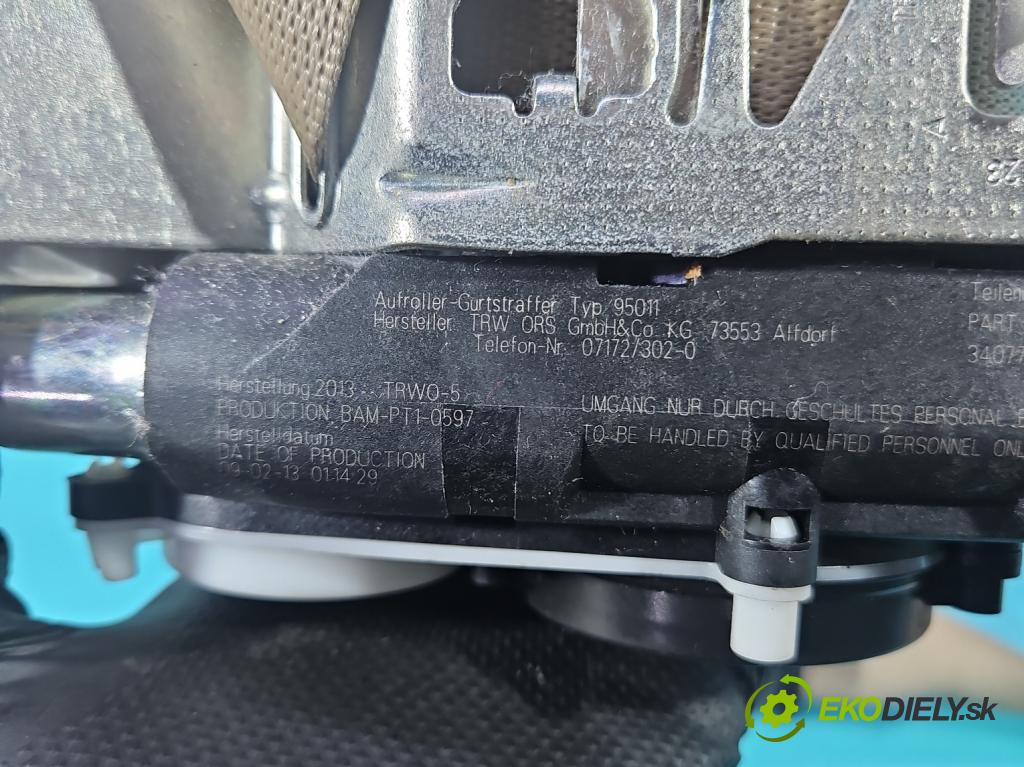 Mercedes GL II X166 2012-2015 4.7 V8 278928 340KM: automatic 250 kW 4663 cm3 5- pas bezpečnosť: predné pravý 34083573C