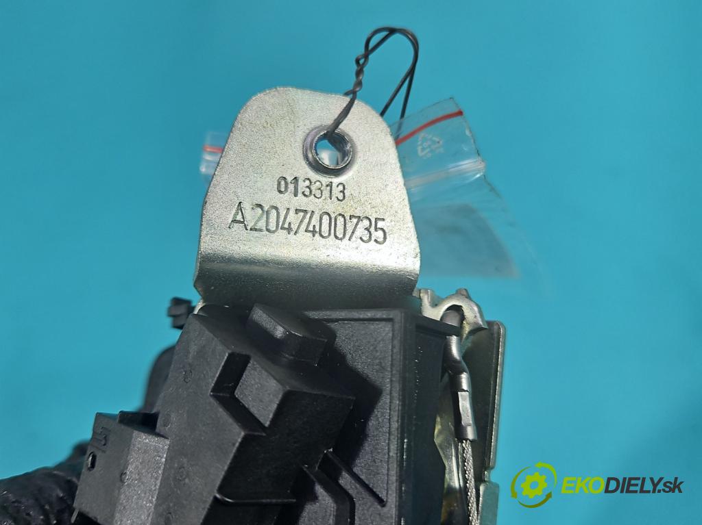 Mercedes GL II X166 2012-2015 4.7 V8 278928 340KM: automatic 250 kW 4663 cm3 5- zámok kufrové dvere zadné A2047400735