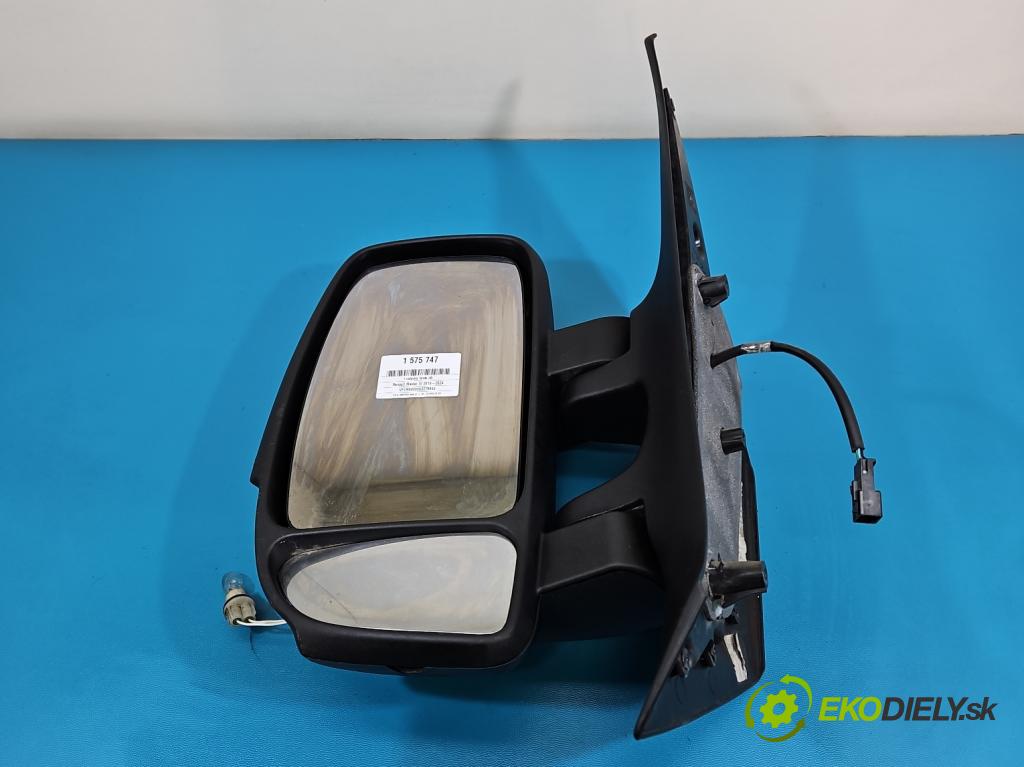 Renault Master III 2010-2024 2.3 dci 131 HP manual 96 kW 2299 cm3 5- zrkadlo ľavé  (Kľučka dverí ostatné)