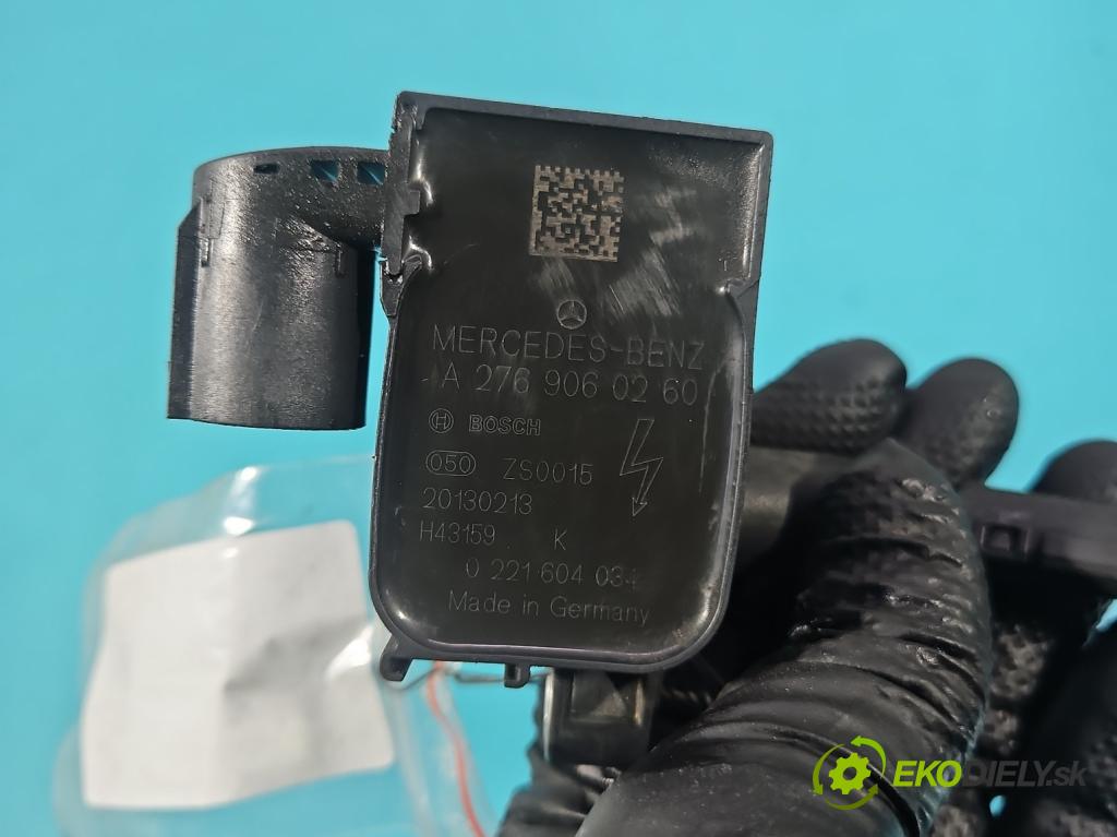 Mercedes GL II X166 2012-2015 4.7 V8 278928 340KM: automatic 250 kW 4663 cm3 5- cievka zapaľovacia A2769060260 (Zapaľovacia cievka)