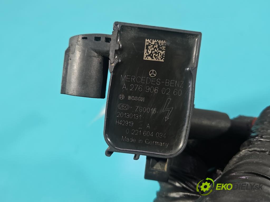 Mercedes GL II X166 2012-2015 4.7 V8 278928 340KM: automatic 250 kW 4663 cm3 5- cievka zapaľovacia A2769060260 (Zapaľovacia cievka)