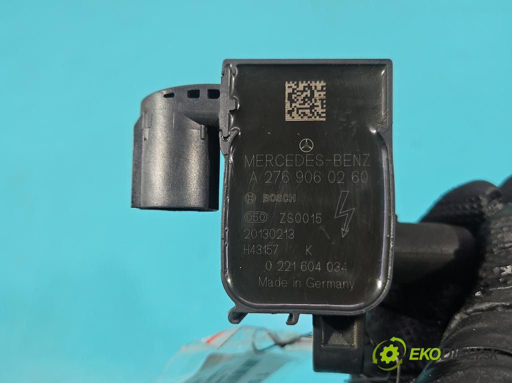 Mercedes GL II X166 2012-2015 4.7 V8 278928 340KM: automatic 250 kW 4663 cm3 5- cievka zapaľovacia A2769060260 (Zapaľovacia cievka)