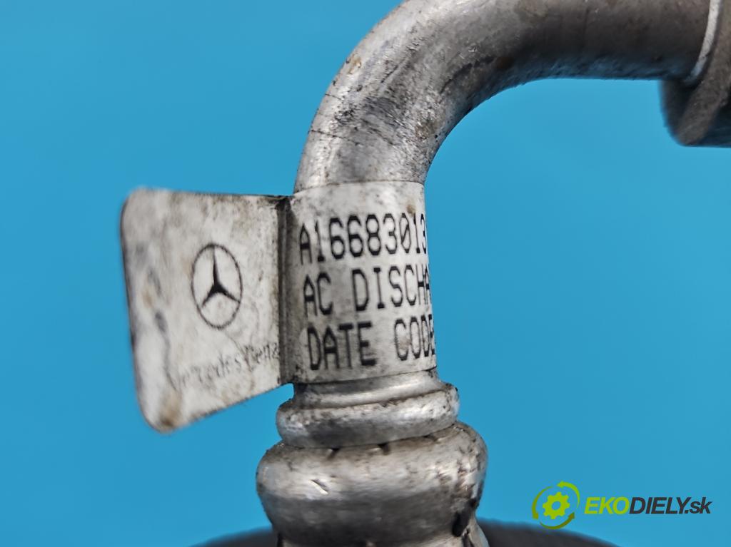 Mercedes GL II X166 2012-2015 4.7 V8 278928 340KM: automatic 250 kW 4663 cm3 5- rúrka klimatizácie A1668301315