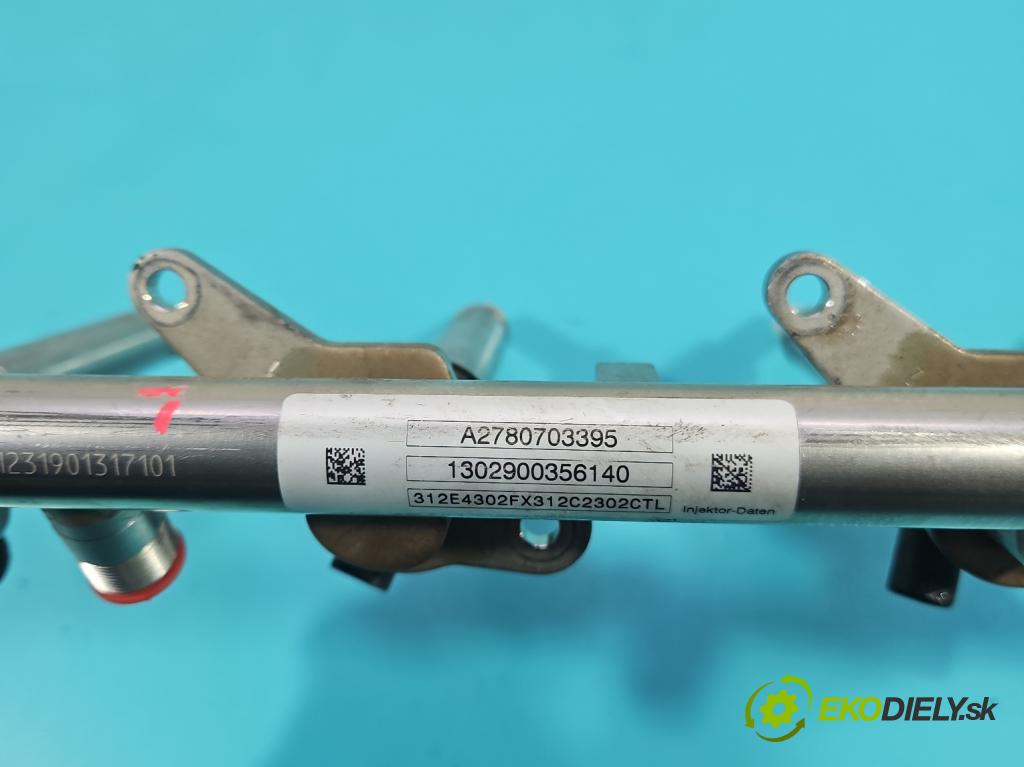 Mercedes GL II X166 2012-2015 4.7 V8 278928 340KM: automatic 250 kW 4663 cm3 5- vstrek 0261500065 (Vstrekovač paliva)